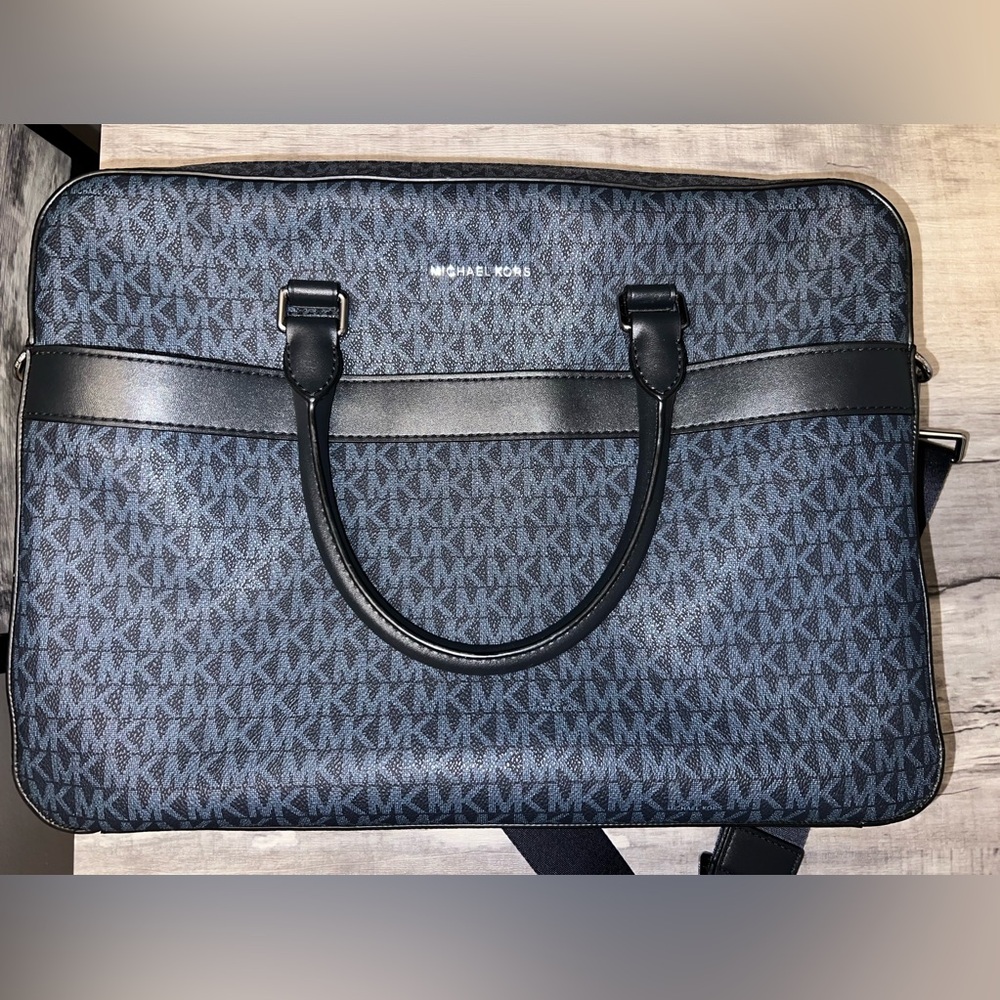 Michael Kors Harrison Front Zip Briefcase